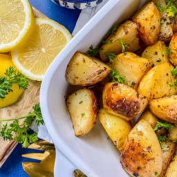 Greek Potatoes (Vegan and Gluten-Free)
