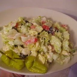 Greek Salad With Feta Cheese