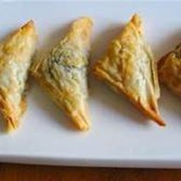 Greek Spinach Triangles