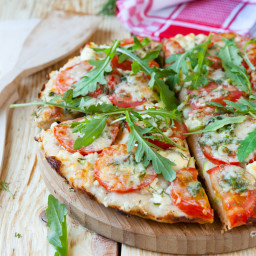 Greek Style 15 Minute Pita Pizza Recipe!