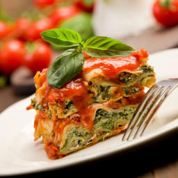 Greek-Style Vegetarian Lasagna