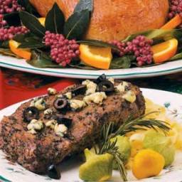 Greek-Style Ribeye Steaks Recipe