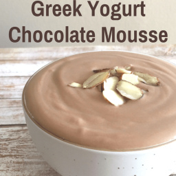 Greek Yogurt Chocolate Mousse
