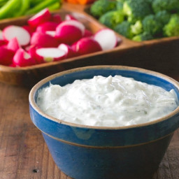 Greek Yogurt Vegetable Dip