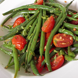 Green Bean Salad with Maple Dijon Vinaigrette: