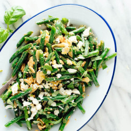 Green Bean Salad with Toasted Almonds and Feta