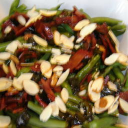 Green Beans With Bacon-Balsamic Vinaigrette