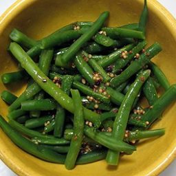 Green Beans with Mustard Vinaigrette