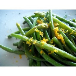 Green Beans With Orange Olive Oil