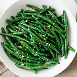 Green Beans with Shallots and Lemon