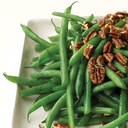 Green Beans with Toasted Pecans