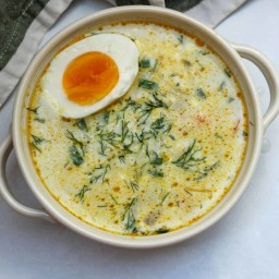 Green Borscht (Ukrainian sorrel/spinach soup recipe)