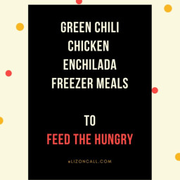 Green Chili Chicken Enchilada Casserole