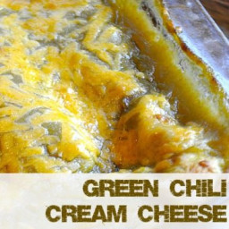 Green Chili Cream Cheese Enchiladas