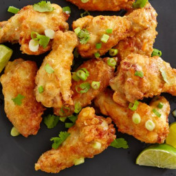 Green Coconut Curry Hot Wings
