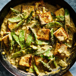 Green Curry Glazed Tofu
