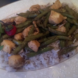Green Curry With Cod and Green Beans