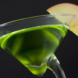 Green Dublin Apple Cocktail
