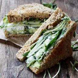 Green Goodness Sandwich