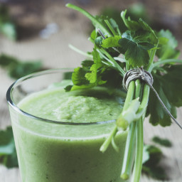 Green Parsley Smoothie 