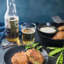 Green Pea And Mint Croquettes