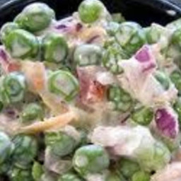 Green Pea Salad (Vegetarian)