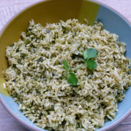 Green Rice Recipe (Arroz Verde)