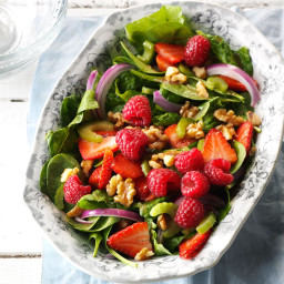 Green Salad with Berries Recipe