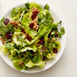 Green Salad With Cranberry Vinaigrette