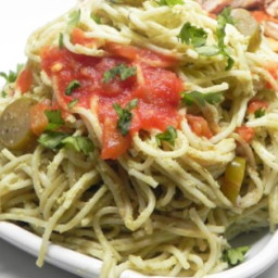 Green Spaghetti  Recipe