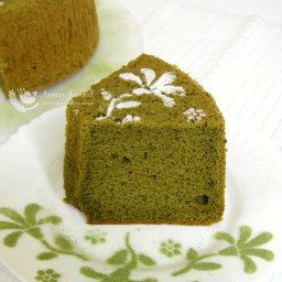 Green Tea Chiffon Cake
