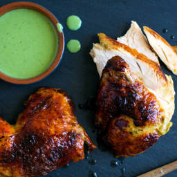 Green Goddess Roasted Chicken
