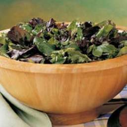 Greens with Herb Dressing