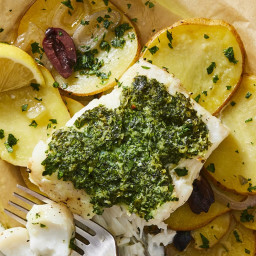 Gremolata Butter Baked Cod