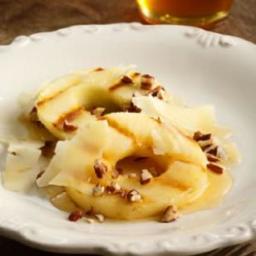 Grilled Apples with Cheese and Honey