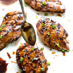 Grilled Asian Chicken Breasts Recipe