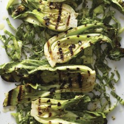Grilled Baby Bok Choy with Miso Butter