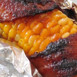 Grilled Bacon-Wrapped Corn on the Cob Recipe