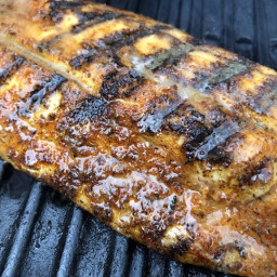 Grilled Barramundi from Costco {With Amazing Lemon Butter Sauce}