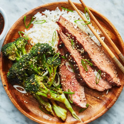 Grilled Beef with Broccoli