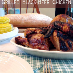 Grilled Black-Beer Chicken
