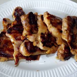 Grilled Boneless Chicken Thighs With An Asian Flare