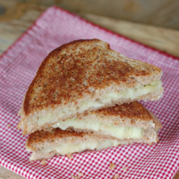Grilled Brie and Shortcut Apple Chutney Sandwich