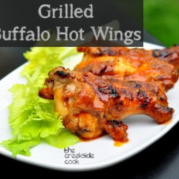Grilled Buffalo Hot Wings
