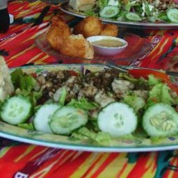 Grilled Catfish Salad