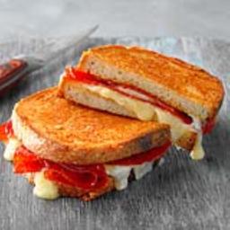 Grilled Cheese and Pepperoni Sandwich