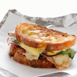 Grilled Cheese With Dates and Prosciutto