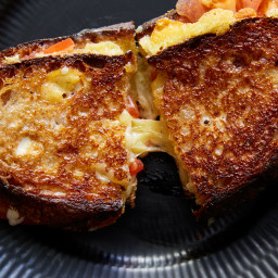 Grilled Cheese with Peak Tomatoes
