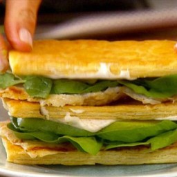 Grilled Chicken and Avocado Napoleons