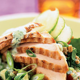 Grilled Chicken and Wheat-Berry Salad